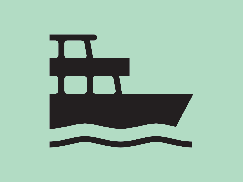 Anlegestelle Hafen Mols